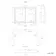 Mia Matt Brass Illuminated LED Mirror Cabinet 710x1000mm