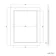 Cashmere Pink Bathroom Mirror 700x500mm