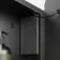 Olivia Battery Powered Black Framed Illuminated LED Mirror Cabinet 610x450mm