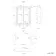 Olivia Matt Brass Illuminated LED Mirror Cabinet 710x600mm
