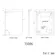Mila Brushed Brass Backlit llluminated LED Mirror 800x600mm