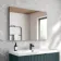 Esme Matt Black Recessed Mirror Cabinet 700x1000mm