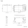 Esme Matt Black Recessed Mirror Cabinet 700x1000mm