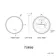 Grace Round Illuminated LED Mirror With BLUETOOTH Speaker 500mm
