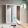 Margot Illuminated LED Mirror Cabinet With BLUETOOTH Speaker & USB Port 700x600mm
