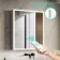 Margot Illuminated LED Mirror Cabinet With BLUETOOTH Speaker & USB Port 700x800mm