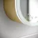 Willow Brushed Brass Illuminated LED Mirror Cabinet 700x600mm