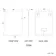 Mila Battery Powered Black Framed Backlit Illuminated LED Mirror 700x500mm