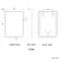 Mila Brushed Brass Battery Powered LED Mirror 700x500mm