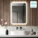 Jolie Battery Powered Illuminated LED Mirror 700x500mm