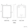 Jolie Battery Powered Illuminated LED Mirror 700x500mm