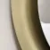 Georgia Pale Brushed Brass Round Illuminated LED Mirror 850mm