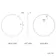 Paris Black Framed Round Bathroom Mirror 600mm