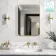 Nina Brushed Brass Mirror 700x500mm