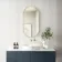 Adele Pill Brushed Brass Mirror 1000x500mm