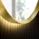 Paris Brushed Brass Round Backlit Illuminated LED Mirror 500mm