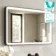 Libby Matt Black Illuminated LED Mirror 1026x655mm