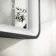 Libby Matt Black Illuminated LED Mirror 1026x655mm
