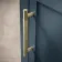 Brass Knurled Handle