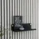 Trepanel Customise® Black Shelf 359mm Inc Brass Twist-Lock System