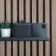 Trepanel Customise® Black Shelf 519mm Inc Black Twist-Lock System