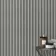 Trepanel Aqua 3D® Waterproof Grey Stone Effect Fluted Wall Panel 3 Pack (Covers 1.80 SQM)