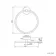 Sofia Matt Black Towel Ring