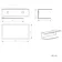 Remi Easy Fix Matt Black Toilet Roll Holder with Shelf