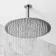 Ballina Premium Ceiling Chrome Round Thermostatic Bath Filler Shower Set - 300mm Head & Hand Shower
