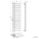 Palermo Electric Chrome Designer Heated Towel Rail 1600x450mm
