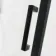 Hamburg Matt Black Easy Clean 8mm Sliding Shower Enclosure 1000x800mm - Easy Fix