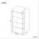 Munich Matt Black Grid 8mm Wet Room Shower Glass 700mm & 250mm Return Panel