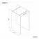 Copenhagen Easy Clean 8mm Walk Through Wet Room Shower Glass Panel 1200mm