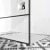 Munich Matt Black Grid 8mm Walk Through Wet Room Shower Glass Panel 1400mm