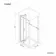 London Matt Black 6mm Bifold Shower Enclosure 700x700mm