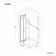 London Matt Black 6mm Bifold Shower Enclosure 900x760mm