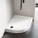 London Offset Quadrant Stone Shower Tray 1200x800mm - Left Handed & Riser Kit