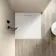 Tokyo Square Matt White Slate Texture Stone Shower Tray 900x900mm