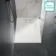 Berlin Rectangular Matt White Slate Effect SMC Composite Shower Tray 1200x900mm
