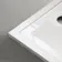 Doha Rectangular Gloss White Anti-Slip Stone Shower Tray 1600x700mm & Riser Kit