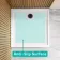 Doha Rectangular Gloss White Anti-Slip Stone Shower Tray 1600x800mm & Riser Kit