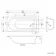 Stafford 1400x700 Round Shower Bath & 6mm Easy Clean Screen