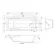 Hereford 1700x750 Square Shower Bath & 6mm Easy Clean Matt Black Framed Bath Screen