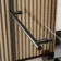 L Shaped 1500 Shower Bath & 6mm Matt Black Easy Clean Screen with Rail - Left Handed