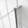 L Shaped 1500 Shower Bath with Front Panel & 4mm Fixed Screen with Rail - Right Handed