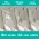 Brixton L Shaped 1600 Shower Bath & 6mm Easy Clean Chrome Folding Bath Screen - Left Handed