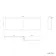 Brixton L Shaped 1700 Shower Bath with Front Panel & 6mm Easy Clean Brushed Gunmetal Folding Bath Screen - Left Handed