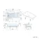 Brixton L Shaped 1500 Shower Bath with Front Panel & 6mm Chrome Easy Clean Screen - Left Handed