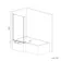 Brixton L Shaped 1500 Shower Bath with Front Panel & 6mm Brushed Brass Easy Clean Screen - Right Handed