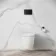 Idaho Pneumatic Wall Hung Toilet Frame and Concealed Cistern with Matt Black Flush Plate